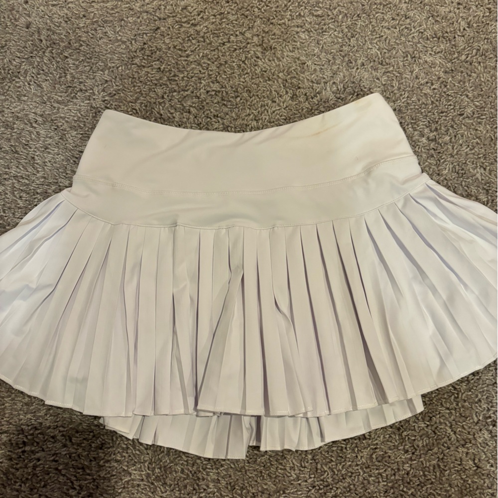 White gold hinge skirt Medium
